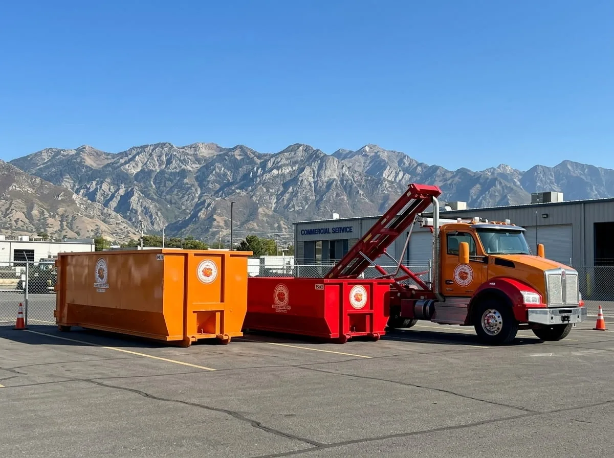 Dumpster rental in Millcreek UT Roll-off dumpster rental serving Millcreek, UT