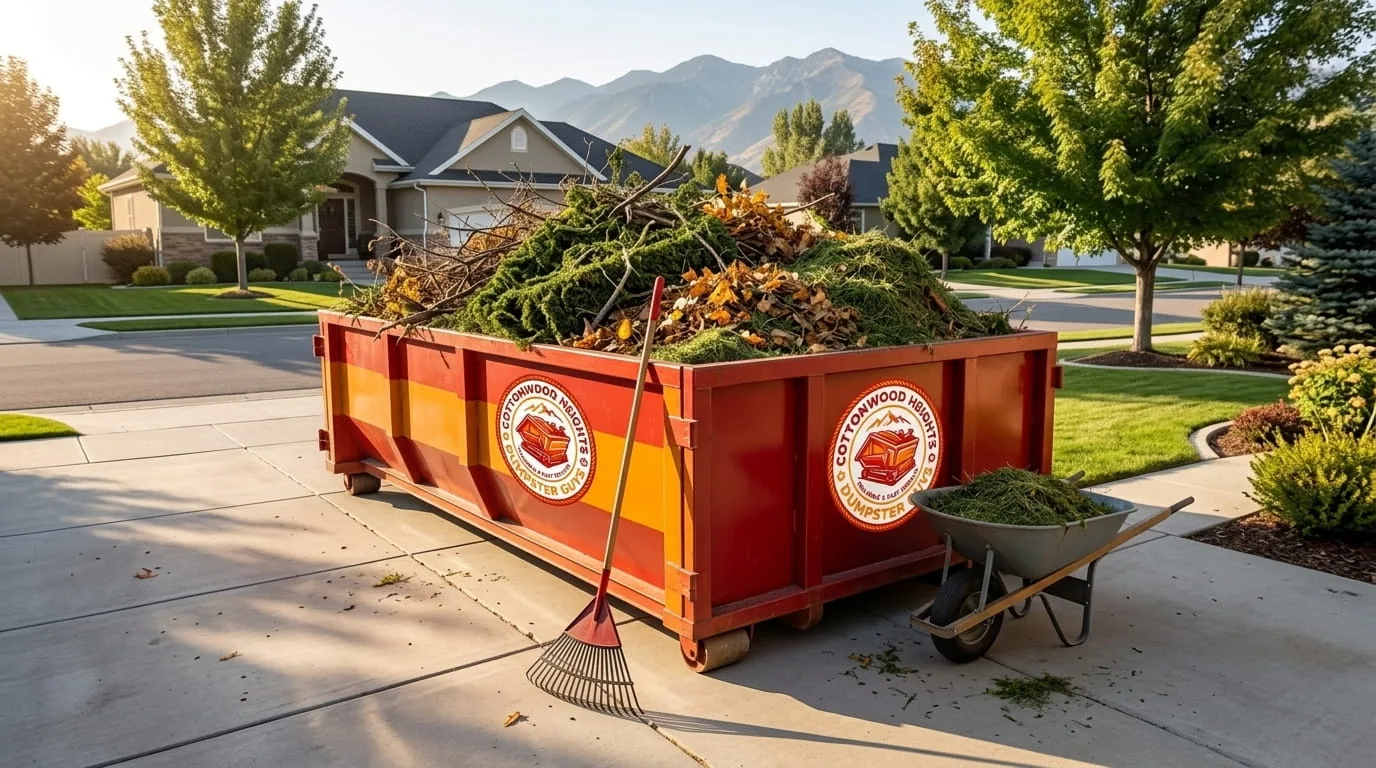 Residential Dumpster Rental in Cottonwood Heights UT
